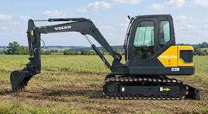 Volvo ec55d midi-excavator - imagine 2