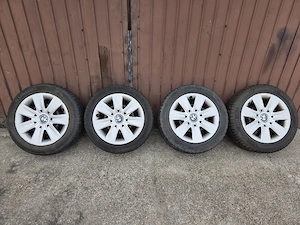 roti iarna bmw 205.55.16 fata 215.55.16 spate 5x120  - imagine 2
