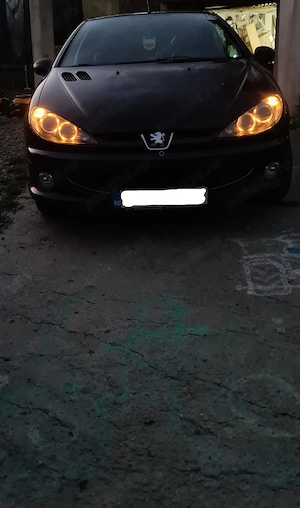 Peugeot 206CC an 2007 RC line 1.6 HDI  - imagine 9