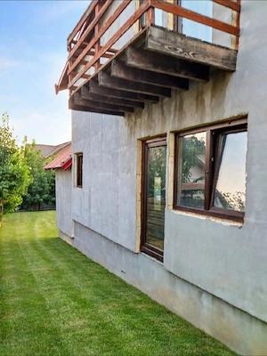 La 4km CUG-langa lac-CASA P+M 161mp -ter 500 mp-struct. lemn -fund. beton-ideala personalizare - imagine 6