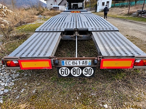 Remorca LOHR transport utilaje, auto sau utilitare. - imagine 4