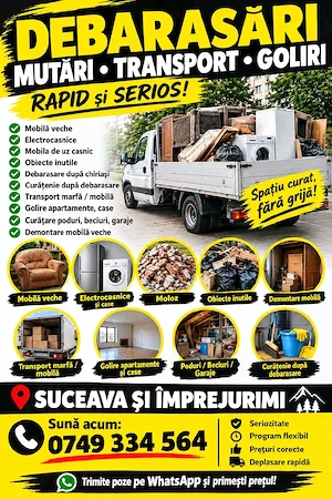 Servicii debarasari complete