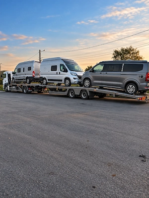 Remorca LOHR transport utilaje, auto sau utilitare. - imagine 2