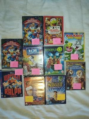 Filme și Animații Disney   de Colecție pe DVD (Donald Duck, Wreck-It Ralph, 101 Dalmațieni II & Alte