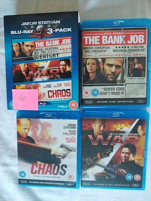 Pachet Blu-ray Colecție Jason Statham (3 Filme) - Set