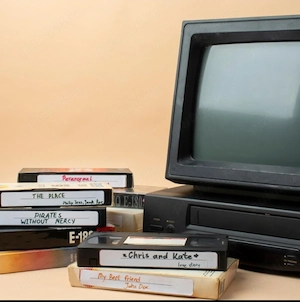 Cumpăr casete VHS vechi cu înregistrări TV   anii  80,  90, 2000
