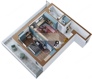 APARTAMENT 2 CAMERE - COPOU GARDEN RESIDENCE - imagine 2