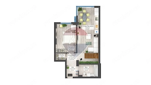 VÂNZARE - PENTHOUSE - COPOU - 157 MP UTILI - imagine 2