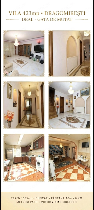 Particular  Dragomirești deal 355 mp  util teren 1085 mp intrare in sat  - imagine 10