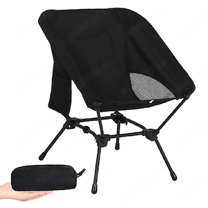 Scaun pliabil de camping Mannicix   ultra ușor   cu husă de transport