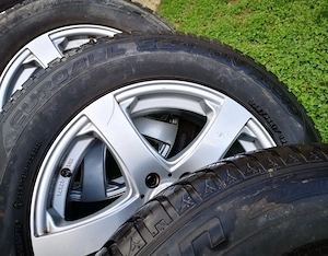 Jante + cauciucuri MS 225 65 17 purtate 3 luni pe un Audi Q5 sau schimb cu jante pe 17 pt BMW
