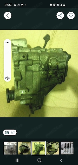 Cutie viteze Vw Polo 1,2 impecabila 42km si Logan 1,5 dci cu defect - imagine 2