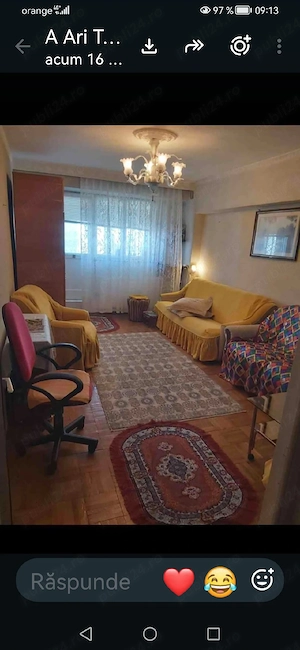 Galați, închiriez apartament 2 camere decomandate zona bănci BRD Mazepa 2