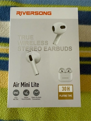 Casti Riversong True Wireless Earbuds Air Mini Lite, Alb pret fix