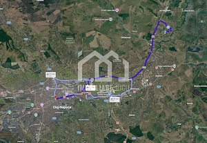 Teren intravilan 3800 mp Jucu de Mijloc | Str. Câmpiei | Dezvoltare - imagine 3