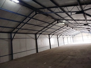 Inchiriere Hala Fundulea stradal 260 mp doua intrari acces tir curte betonata - imagine 3
