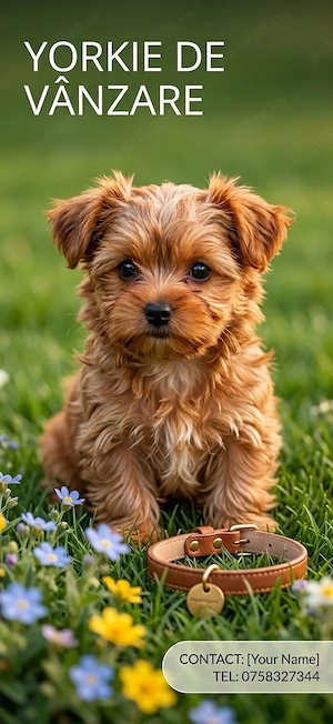 Yorkshire terrier mini toy  - imagine 2