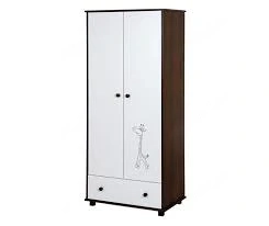 Dulap și comodă Klups Safari Giraffe Wenge