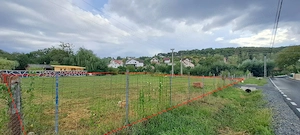Teren 15,7 ari, front 40m, asfalt, utilități -  Ghinzii  - 9.500 E  - ar