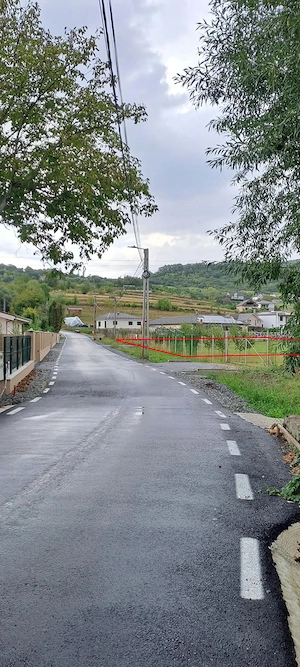 Teren 15,7 ari, front 40m, asfalt, utilități -  Ghinzii  - 9.500 E  - ar - imagine 3