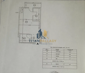 Garsonieră 42 mp ,Mobilata , Mutare Imediată , Militari – Auchan - imagine 10