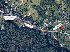 Teren 15,7 ari, front 40m, asfalt, utilități -  Ghinzii  - 9.500 E  - ar - imagine 5