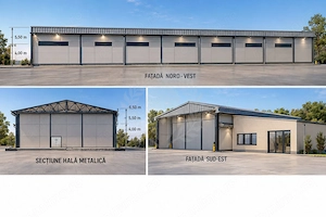 Hală industrială Ploiești // 5.300 mp //POSIBILITATE PLATĂ ÎN RATE - imagine 9