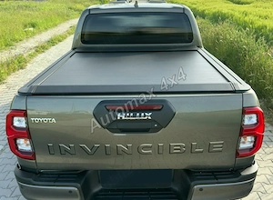 Capac rulou aluminiu, Inchidere retractabila bena Toyota Hilux 2015-2026