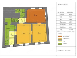 Spațiu reprezentativ | Cișmigiu | 152 mp | Tavane înalte - 4,50 m - imagine 18