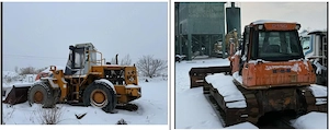 Buldozer FIAT-HITACHI D150P si Încărcător frontal SAMSUNG SL 150-2