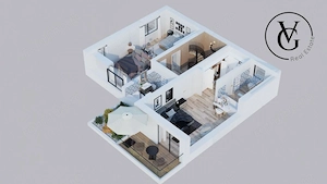 Casa individuala - Mogosoaia - P+1E+M - imagine 6