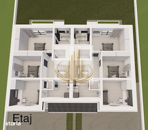 Duplex premium 5 cam, 3 bai în Dumbrăvița, | 125 mp utili | Zona Cora - imagine 15