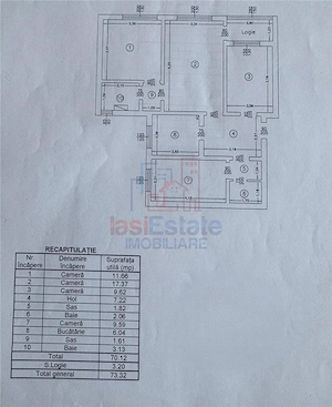Apartament 3 camere Cantemir - imagine 9