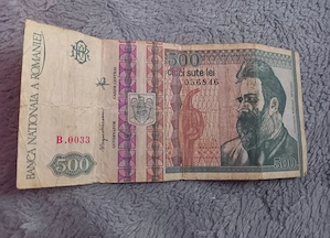 Bancnotă veche 500 lei