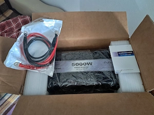 Invertor  12v  5000w bun pentru rulote  nou