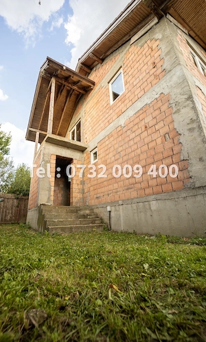 Casa la roșu P+M 219mp + Anexa , Teren 475 mp , Deschidere 40 m, Brașov , Comuna Halchiu  - imagine 10