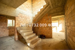 Casa la roșu P+M 219mp + Anexa , Teren 475 mp , Deschidere 40 m, Brașov , Comuna Halchiu  - imagine 9