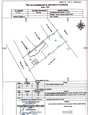 PROPRIETAR vând casa, Ciorani de Sus, Prahova, apa, gaze, curent, centrala termica, cu curte 915mpu - imagine 3