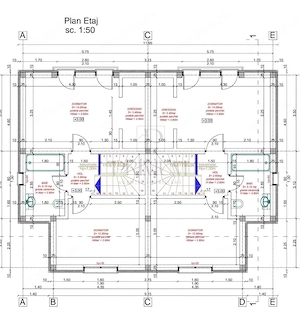 Duplex 4 camere - dormitor la parter - personalizare interioara - imagine 9