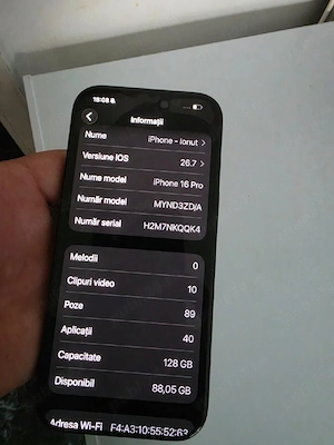 vand iphone 16 pro - imagine 4