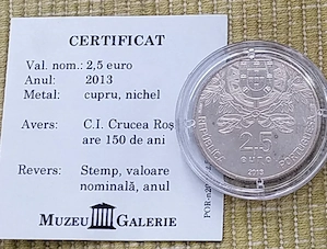 Moneda comemorativa 2.5 Euro