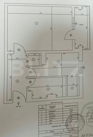Garsonieră decomandată, 36,65 mp, Valea Roșie Zona Henri Coanda - imagine 14