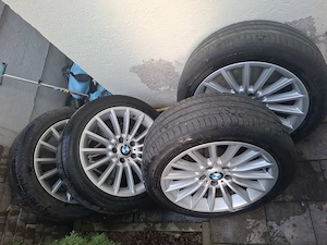 4 cauciucuri plus genti BMV 245/45 R18,runflat - imagine 2