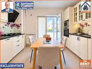 Apartament 3 camere, 2 bai, 3 balcoane | Renovat | Mobilat | Utilat - imagine 5