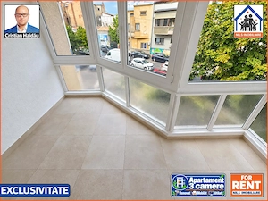 Apartament 3 camere, 2 bai, 3 balcoane | Renovat | Mobilat | Utilat - imagine 8