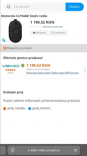 Motorola CLP446e stație emisie recepție