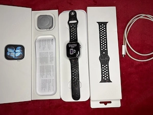 Apple Watch Series 11, 42mm, Cellular   cu cutie completă și curea Nike