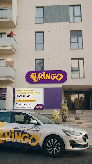Livrator Bringo in orașul BACĂU
