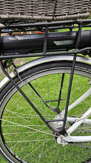 vînd bicicketa electrică  in stare bună pret 420 euro - imagine 2