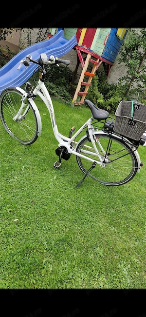vînd bicicketa electrică  in stare bună pret 420 euro - imagine 3